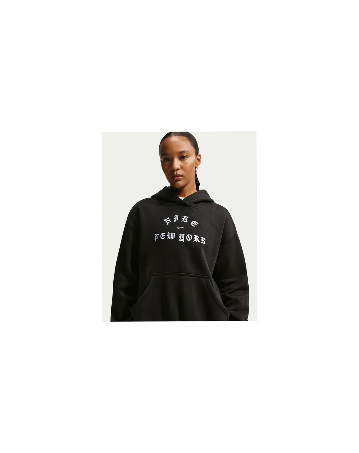 Women's Oversized Pull-On Hoodie