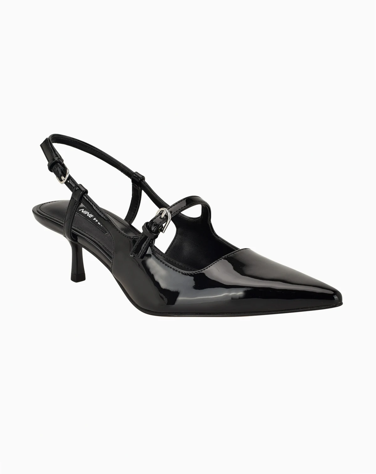 Women's Amayo Mary Jane Slingback Kitten Heel Pumps