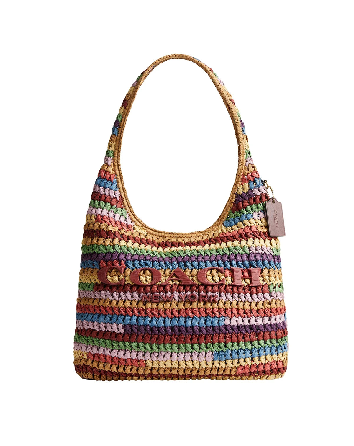Brooklyn Large Multi Straw Shoulder Bag 34