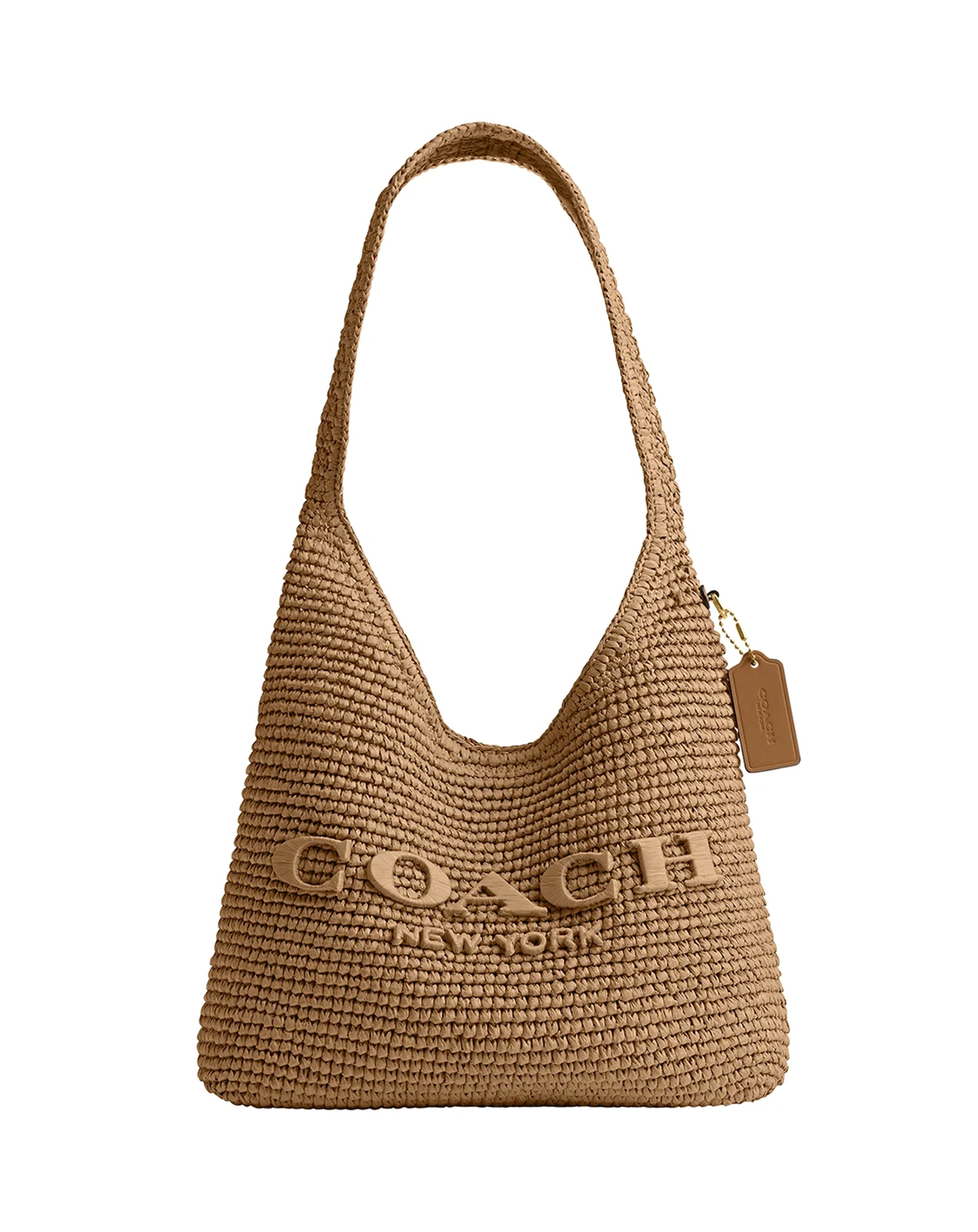Brooklyn Medium Straw Shoulder Bag 28