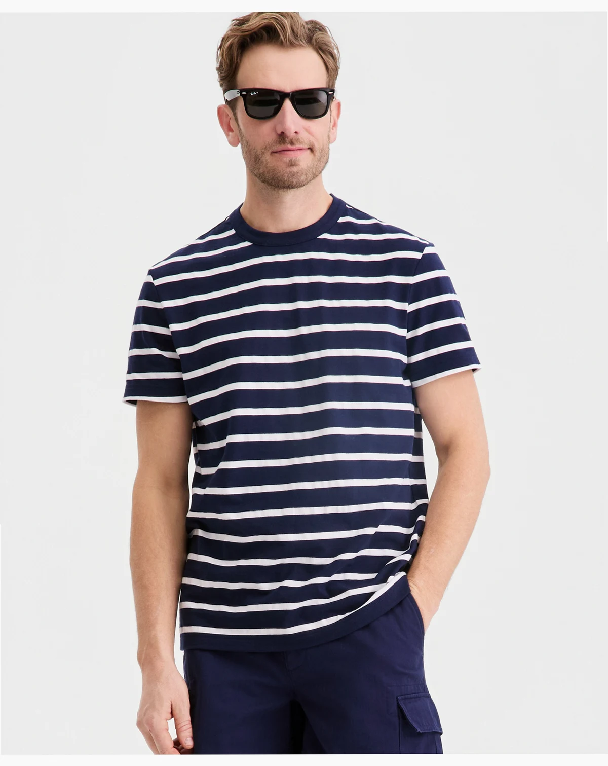 Men's Sail Stripe T-Shirt, Macy's Exclusive