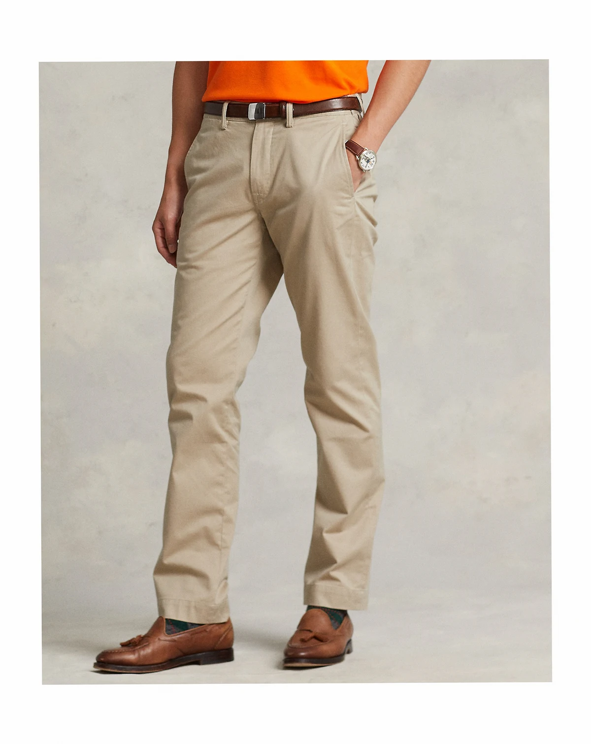 Polo Ralph Lauren Men's Straight-Fit Stretch Chino Pants