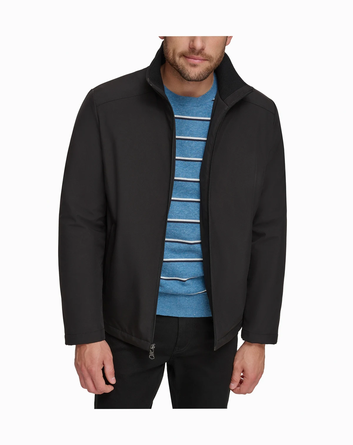 Men's Classic Midweight Stand Collar Jacket