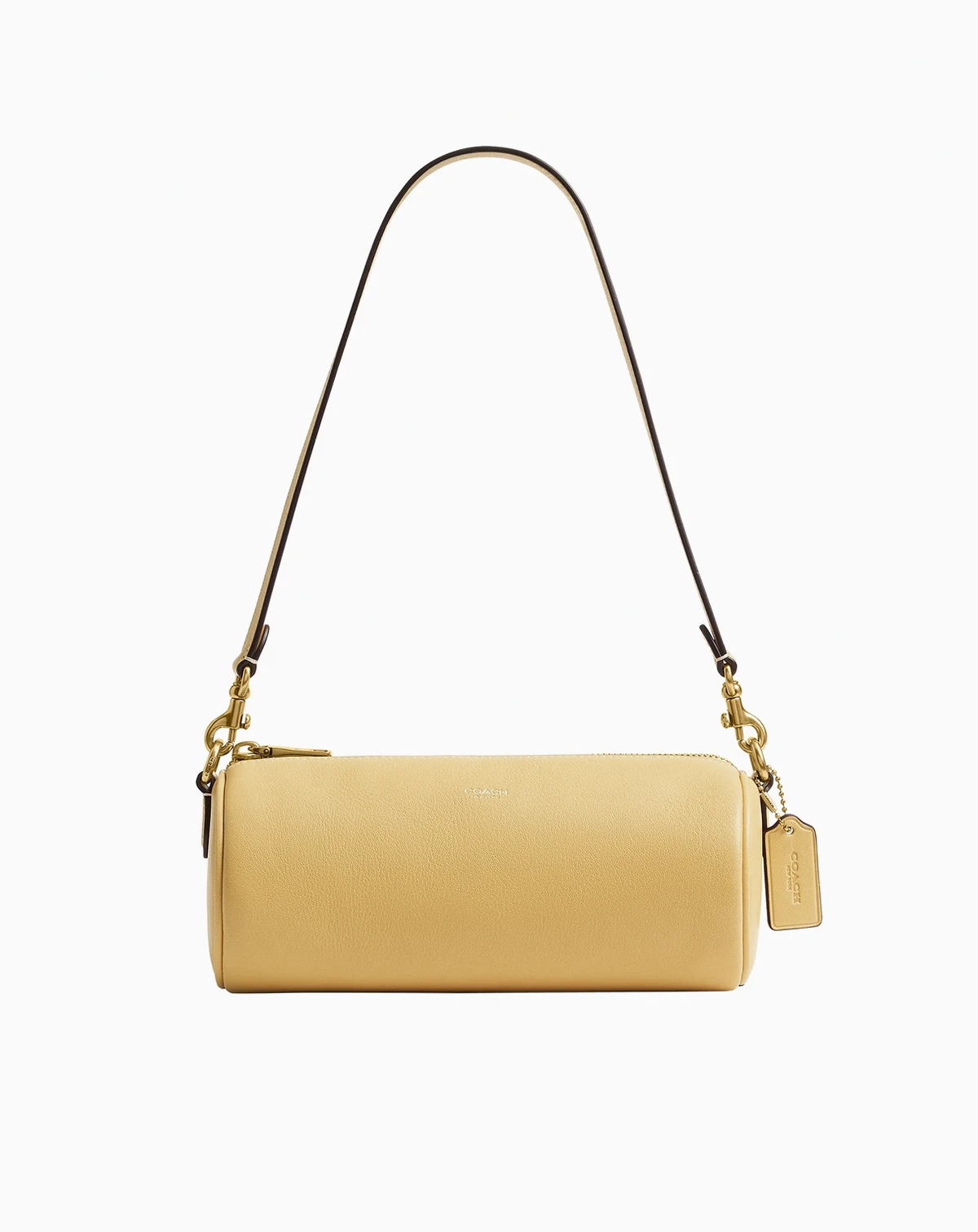 Barrel Small Leather Slim Shoulder Bag