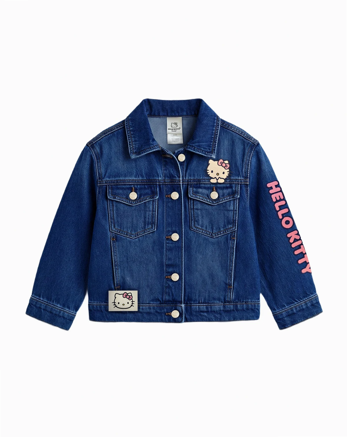 Girls' 2T-6X Classic Front Button Denim Jacket