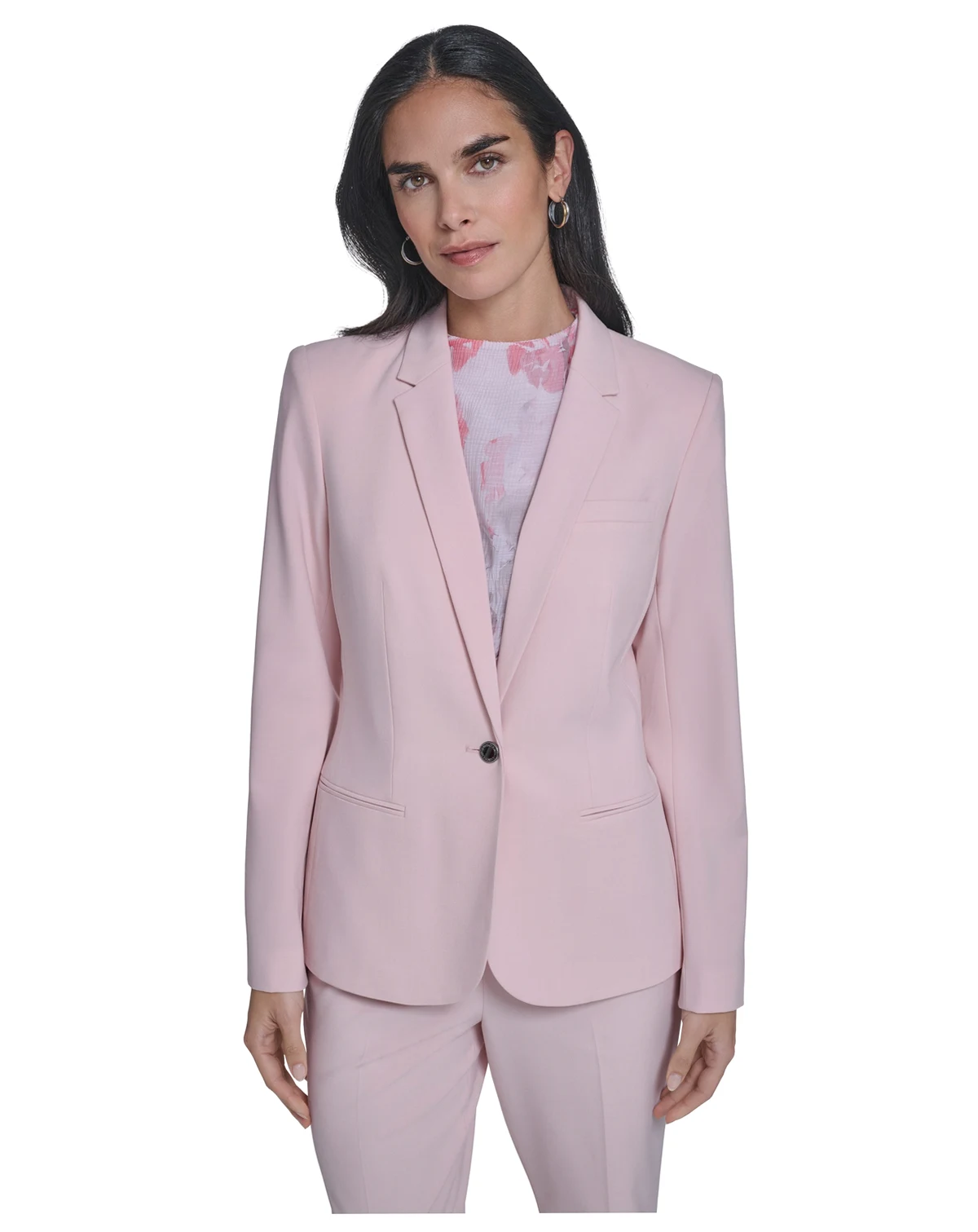 Women's One-Button Blazer