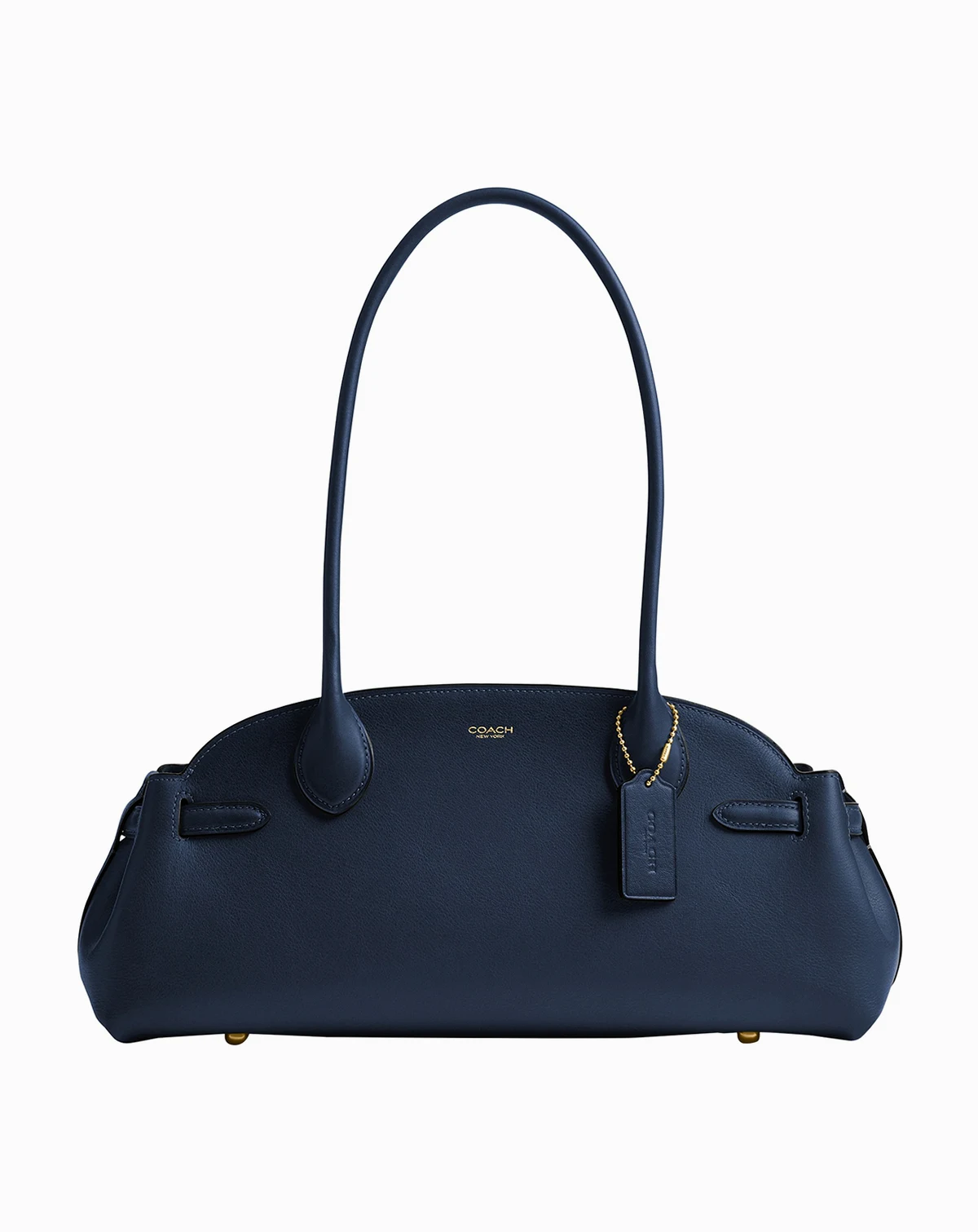 Empire Medium Leather Carryall Slim Shoulder Bag 34