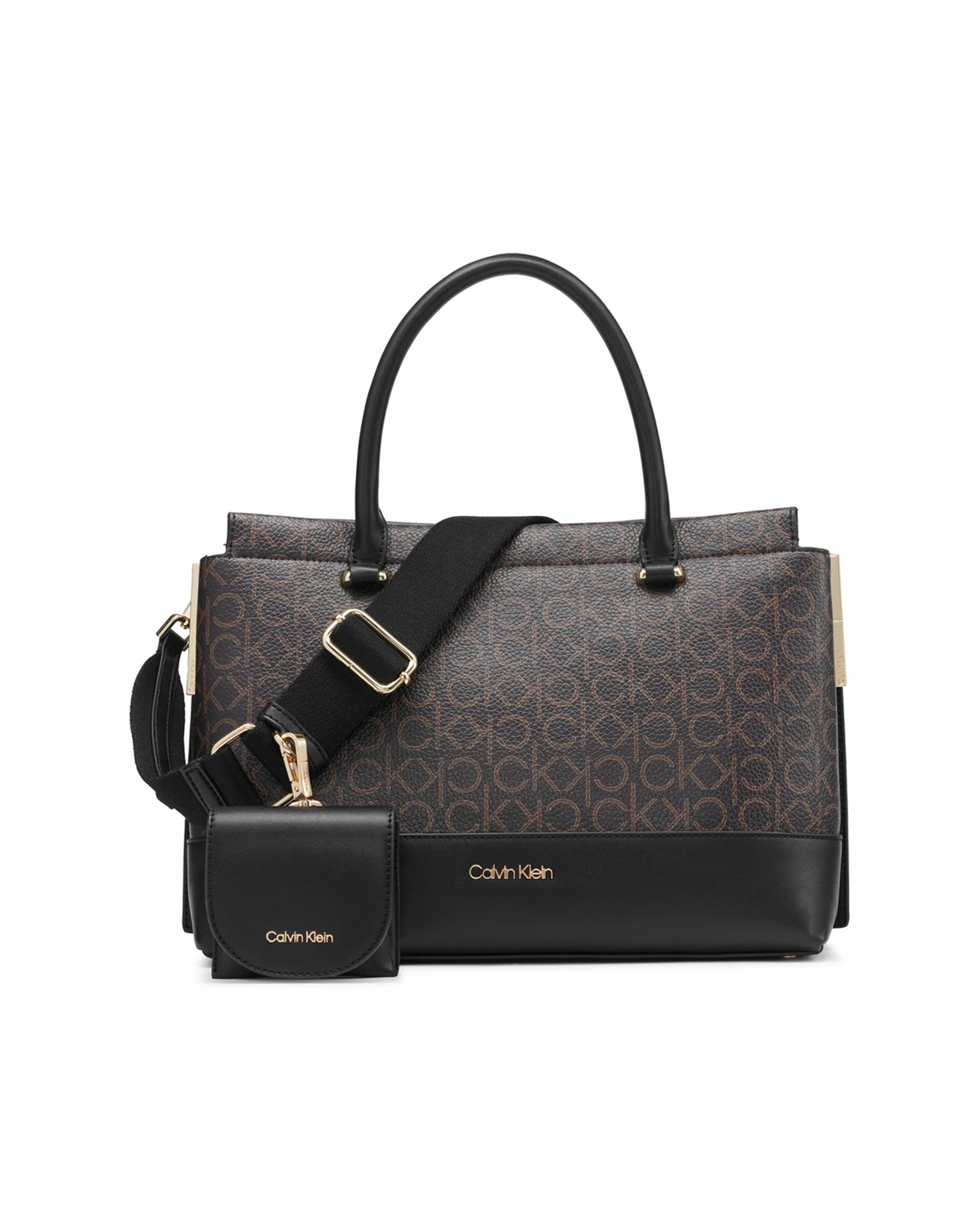 Bianca Signature Triple Compartment Convertible Satchel