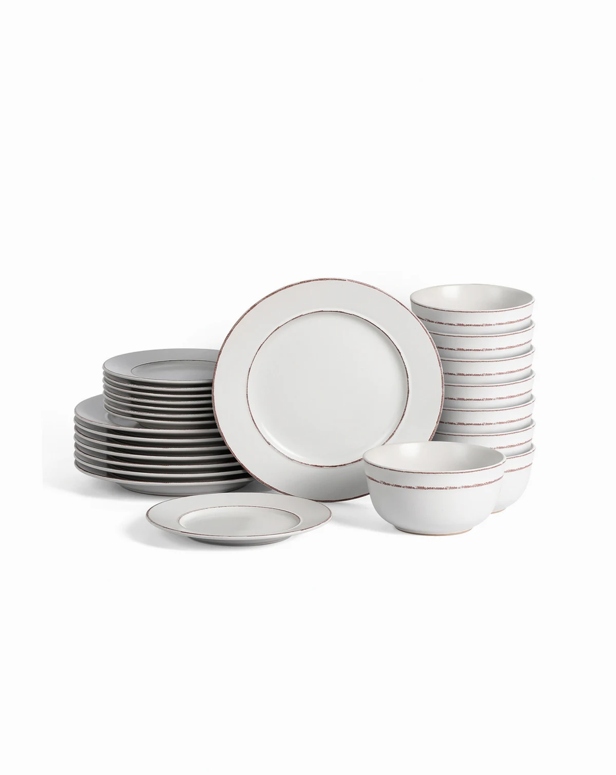 Hazel 24 Pc. Dinnerware Set, Service for 8