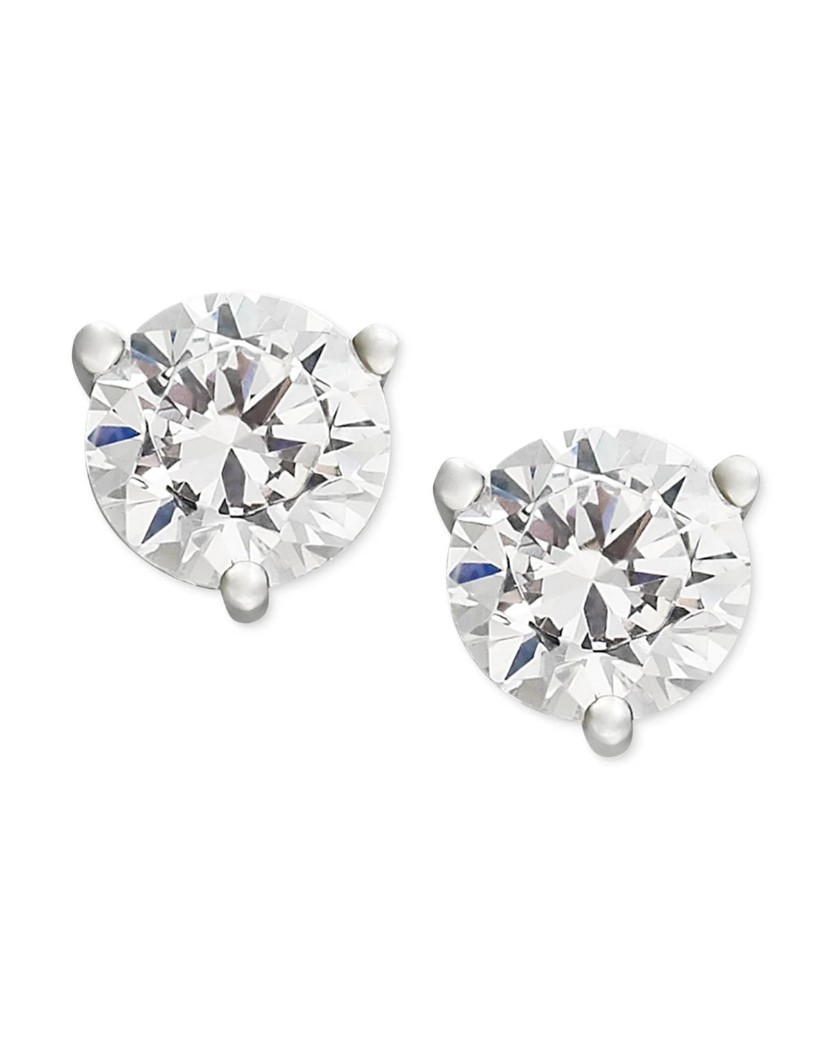 Near Colorless Certified Diamond Stud Earrings (1-1/4 ct. t.w.) in 18k White or Yellow Gold