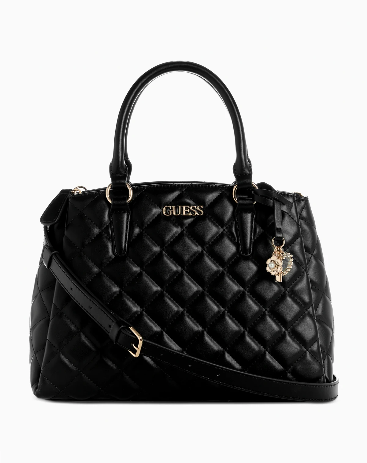 Tinsley Medium Quilted Three Compartment Satchel