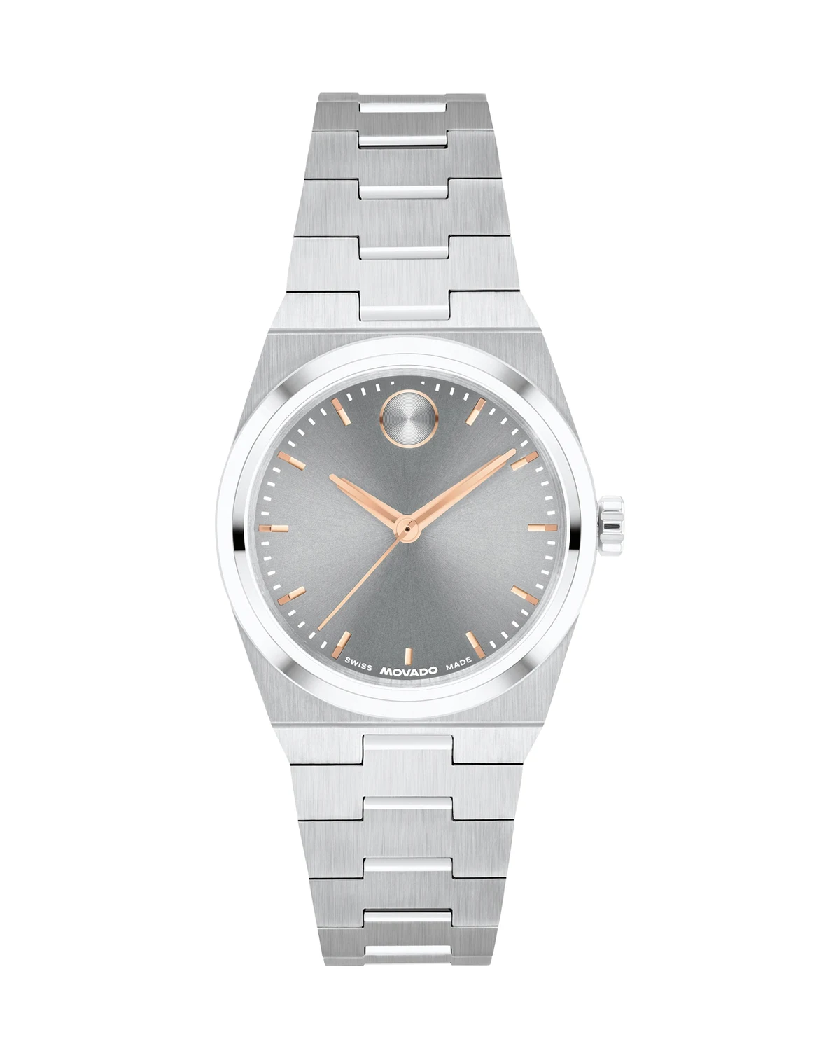 Women's Bold Quest Swiss Quartz Stainless-Steel Watch, 28mm