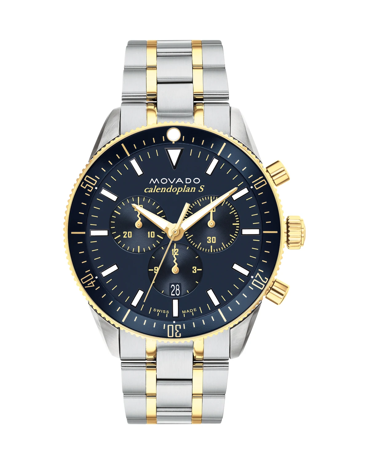 Men's Heritage Two Tone Stainless Steel Bracelet Watch 42mm