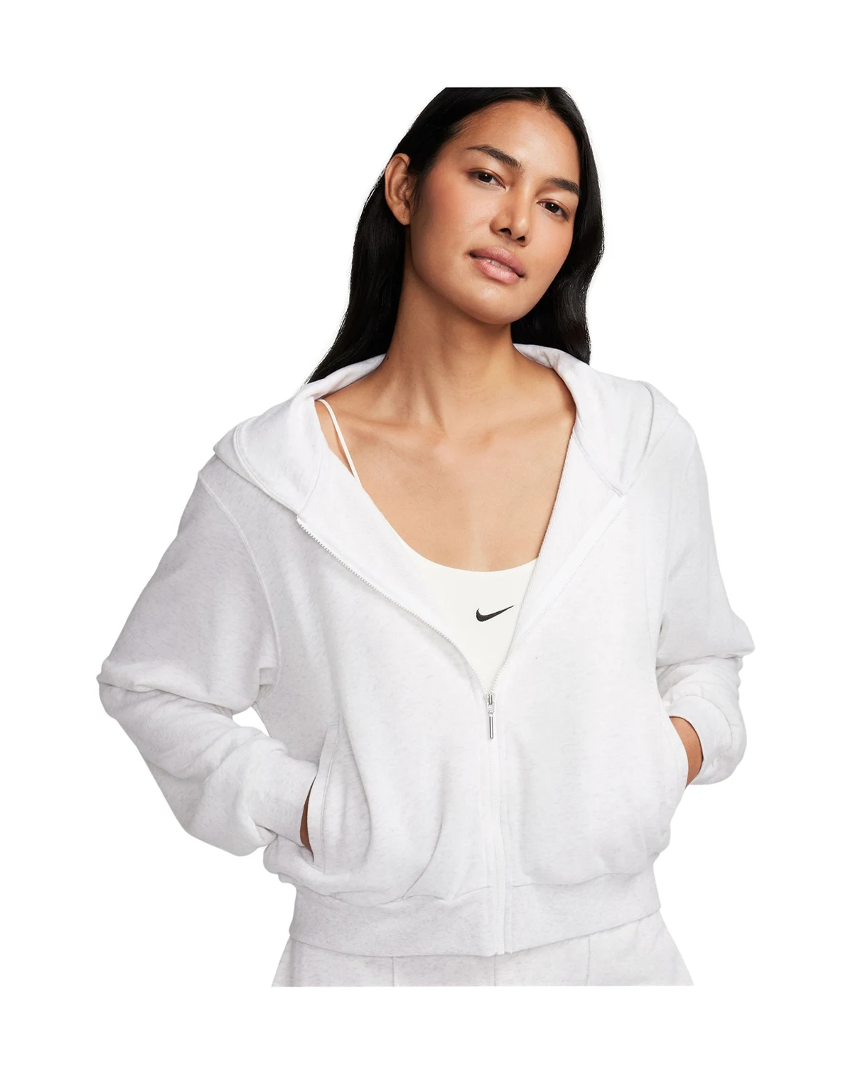 Women's Sportswear Chill Terry Loose-Fit Full-Zip French-Terry Hoodie