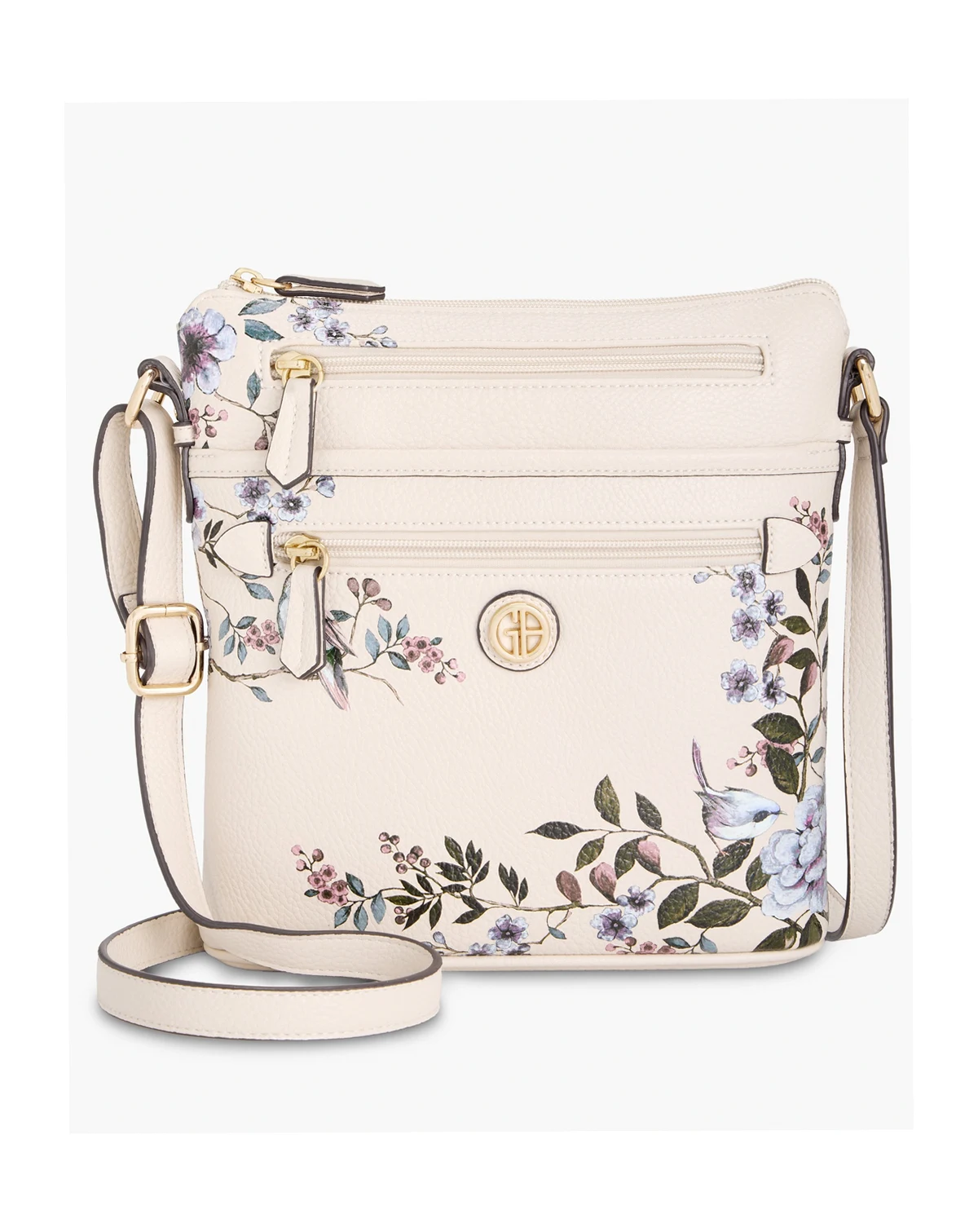 Floral North South Crossbody, Exclusively at Macy's