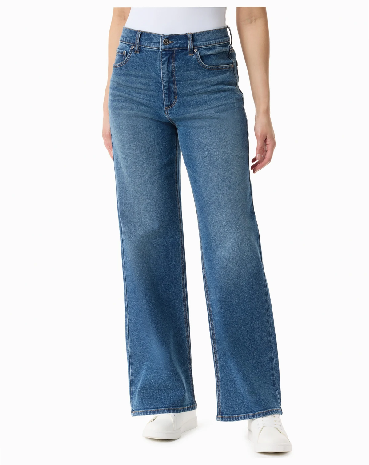 Women's Relaxed Fit Wide-Leg Jeans