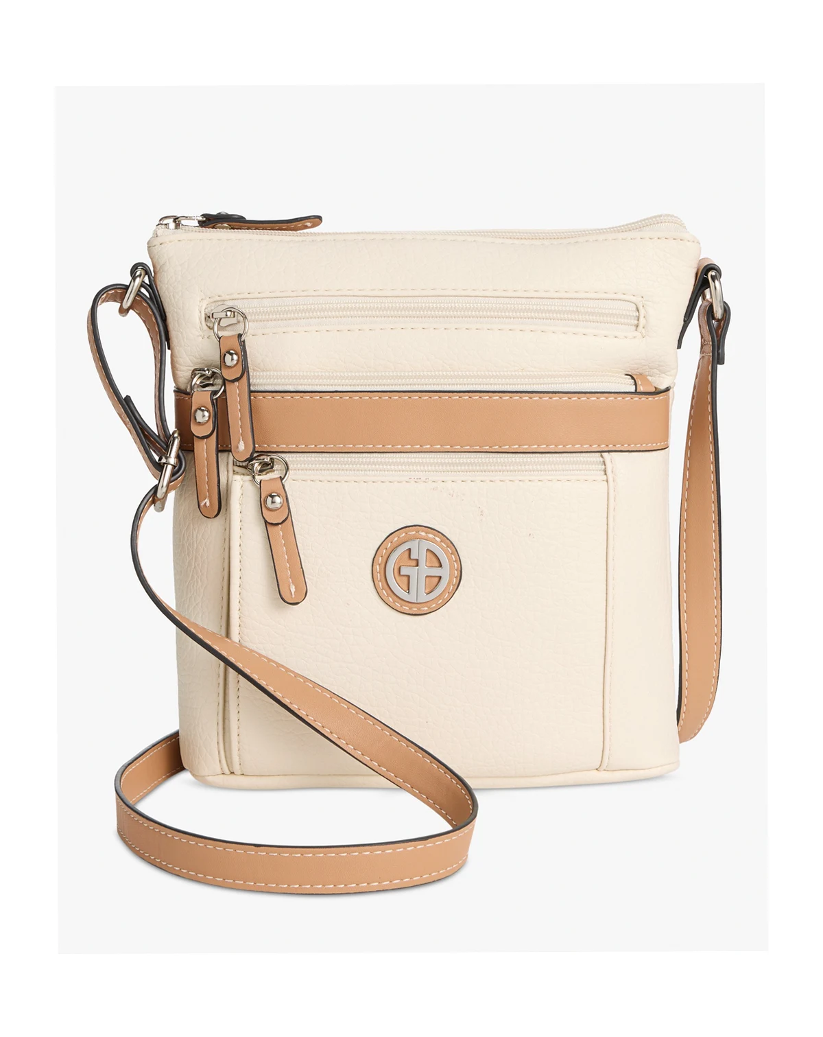 Colorblock Pebble Crossbody, Exclusively at Macy's