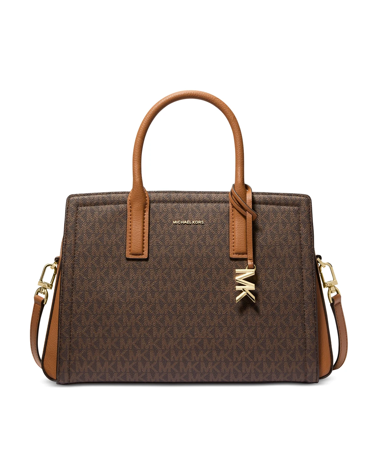 Laila Medium Signature Logo Satchel