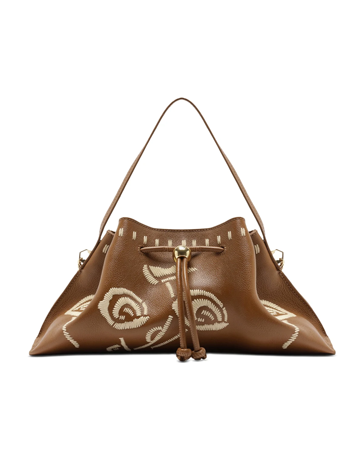 Alba Small Snap Button Shoulder Bag