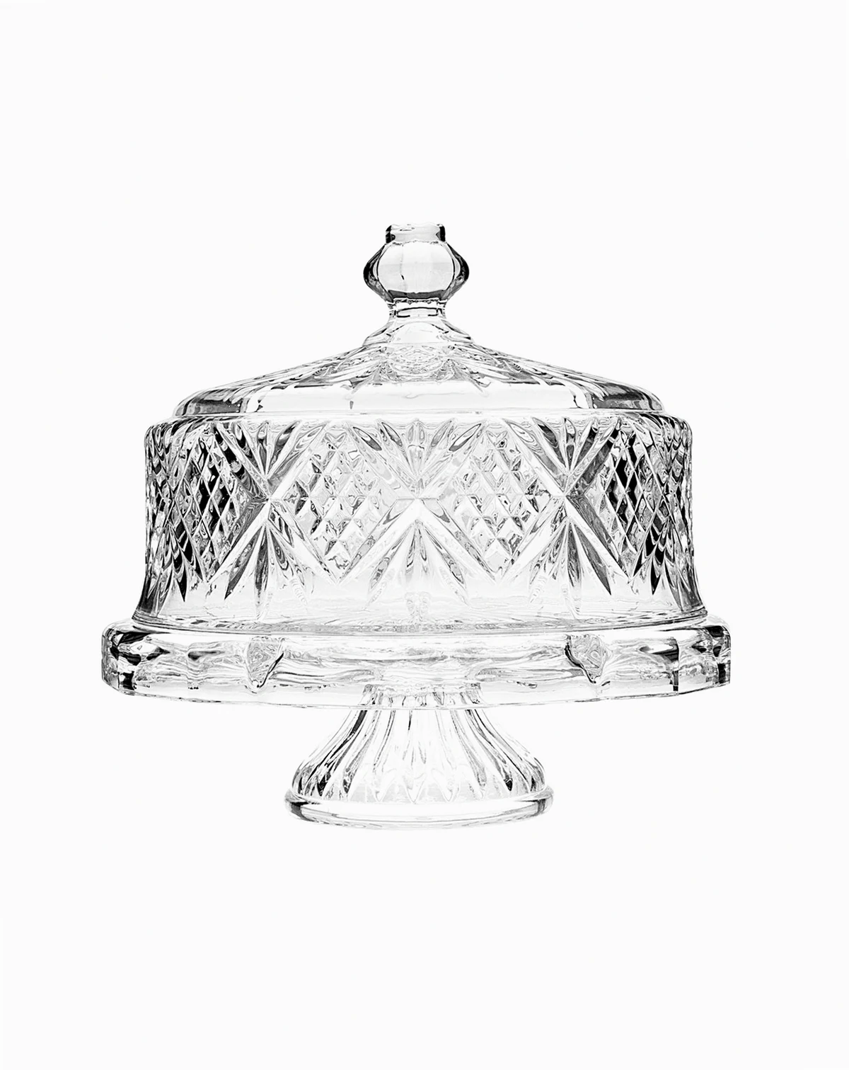 Crystal Footed Cake Dome