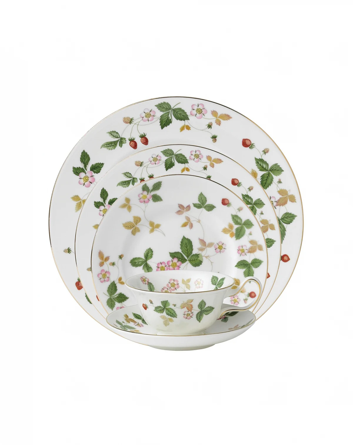 Wedgewood Wild Strawberry Set, 5-Piece