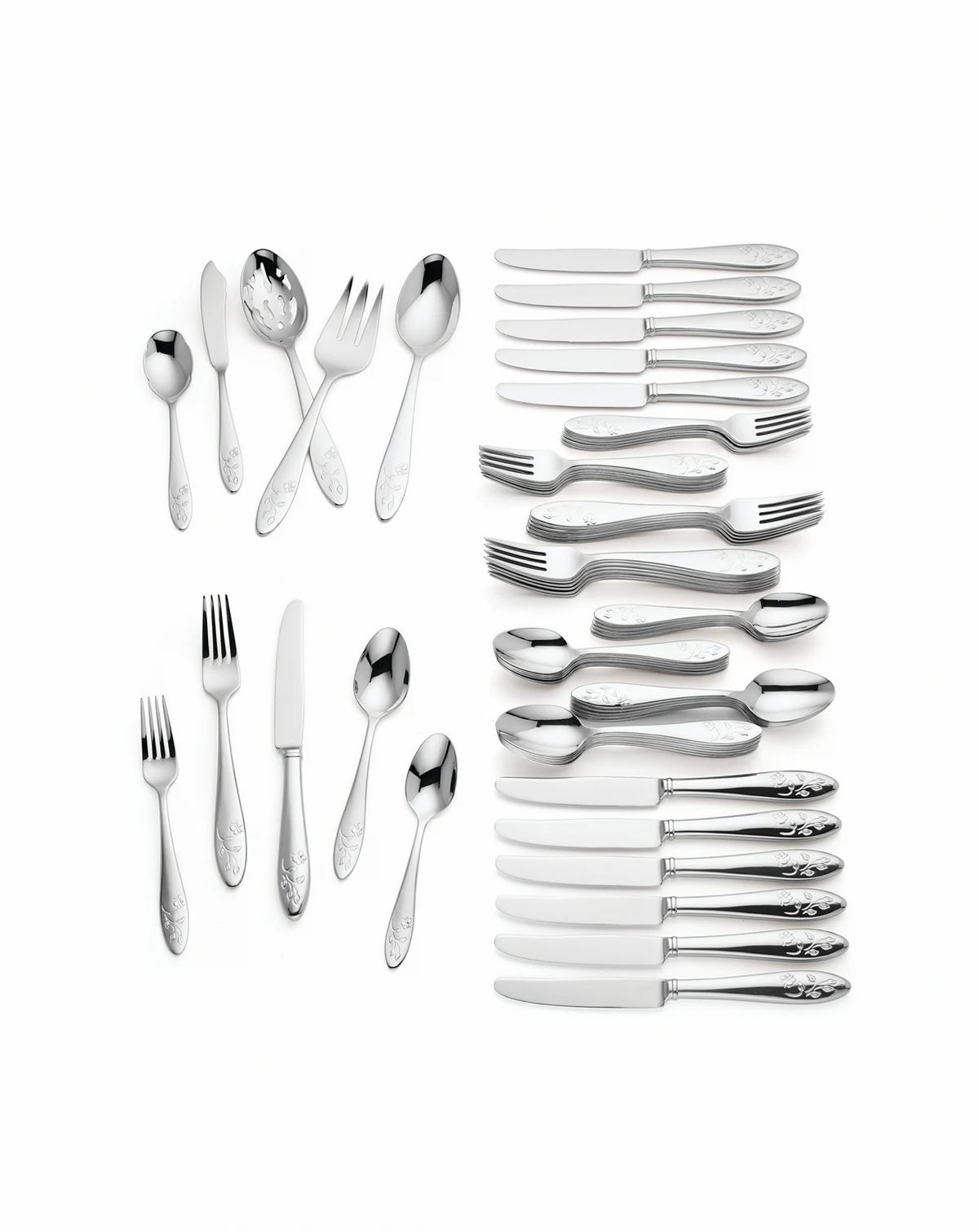 Butterfly Meadow 65 Pc. Flatware Set, Service for 12