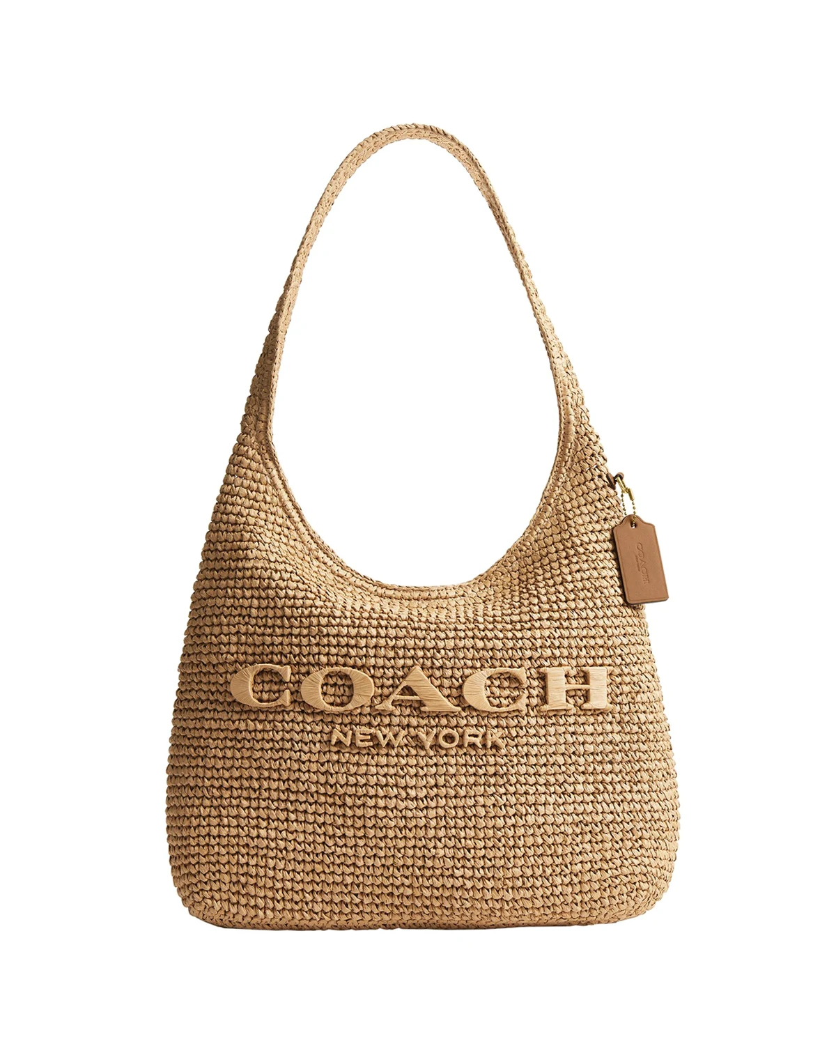 Brooklyn Large Straw Shoulder Bag 34