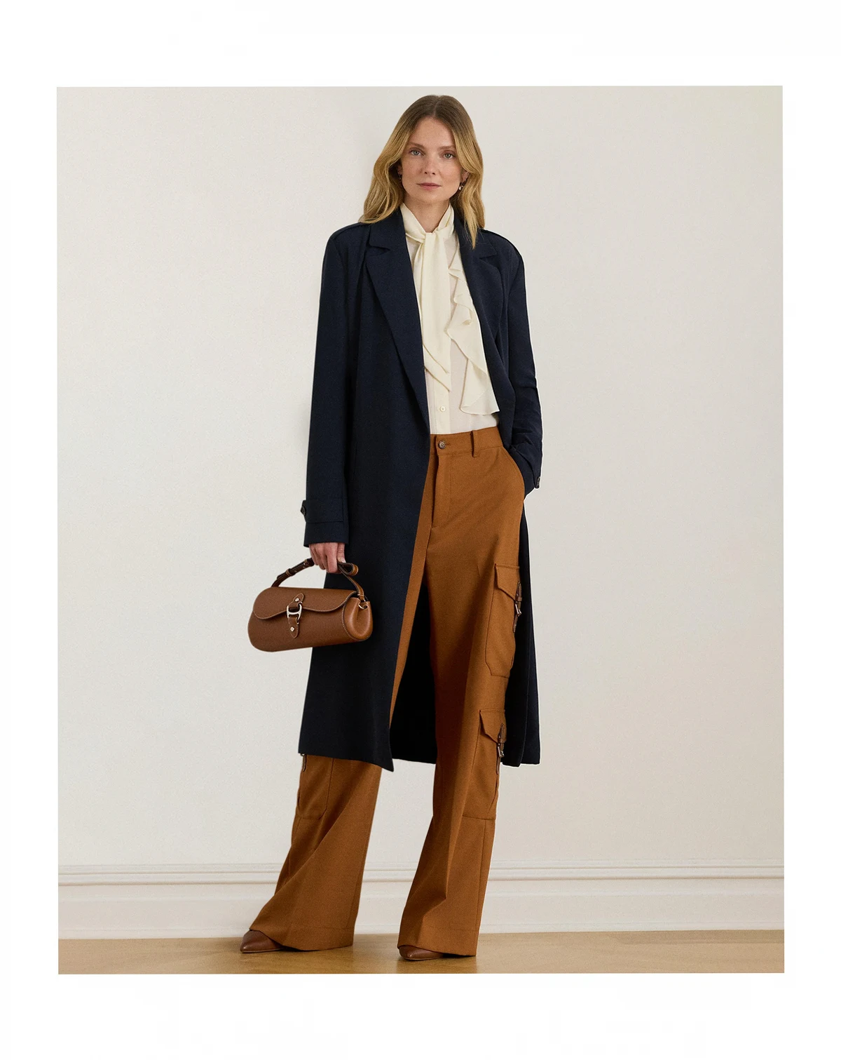 Women's Double-Faced Wrap Coat