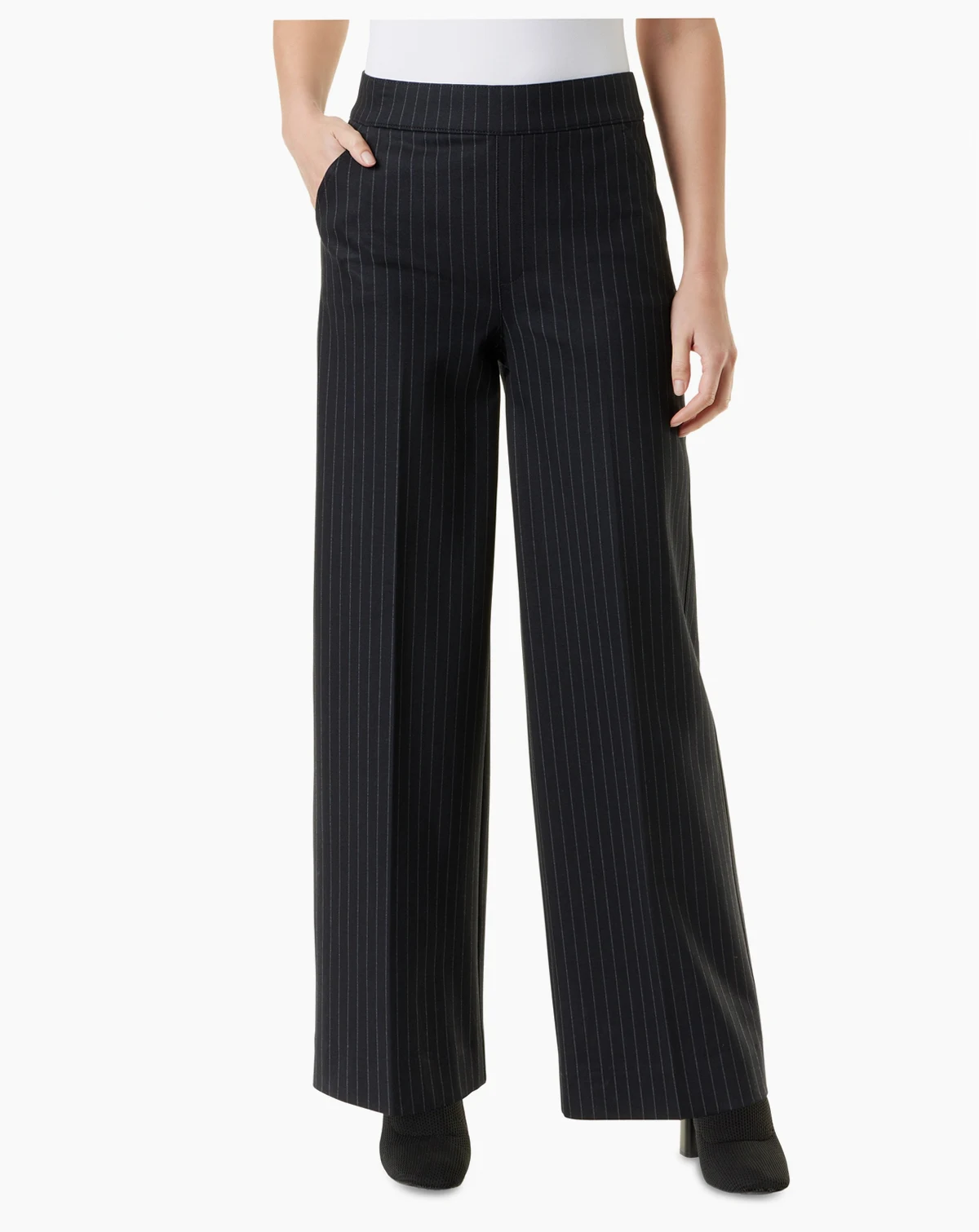 Women's Wide-Leg Ponte Pants