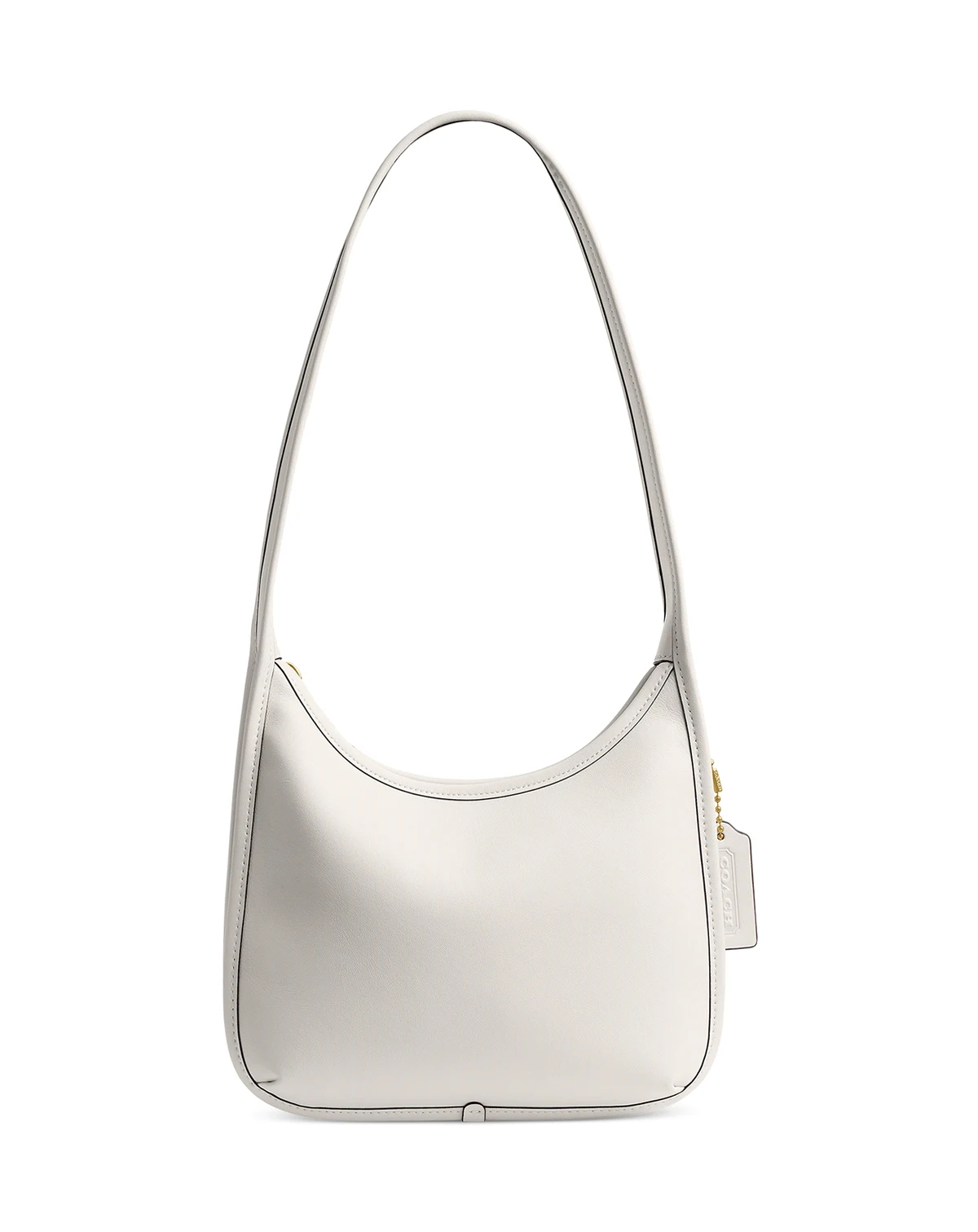 Curve Zip Small Leather Shoulder Bag