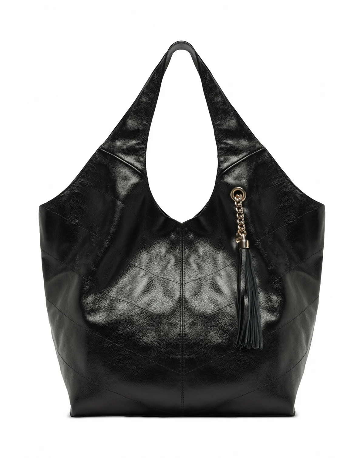 Sonya Extra Large Leather Hobo Bag