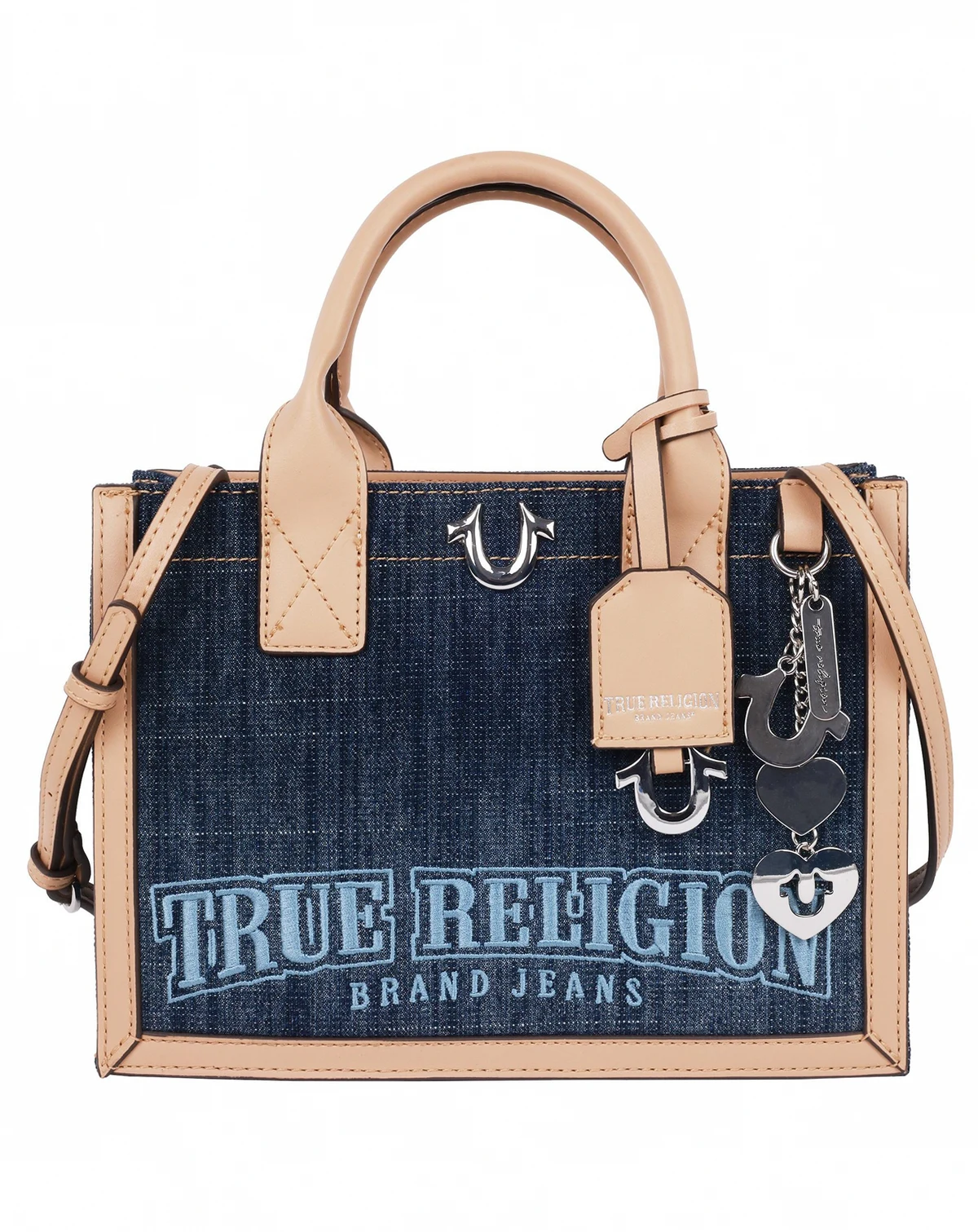 Bombe Logo Denim Tote