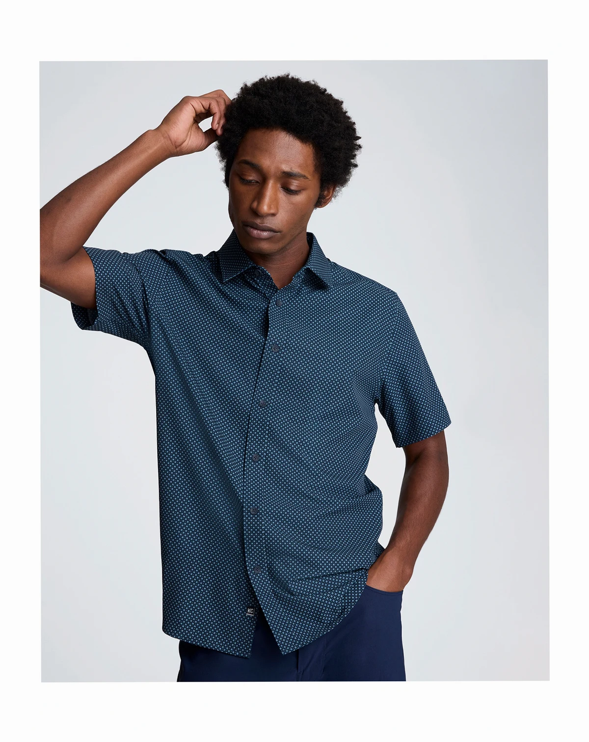 Men's Short-Sleeve Sport Shirt