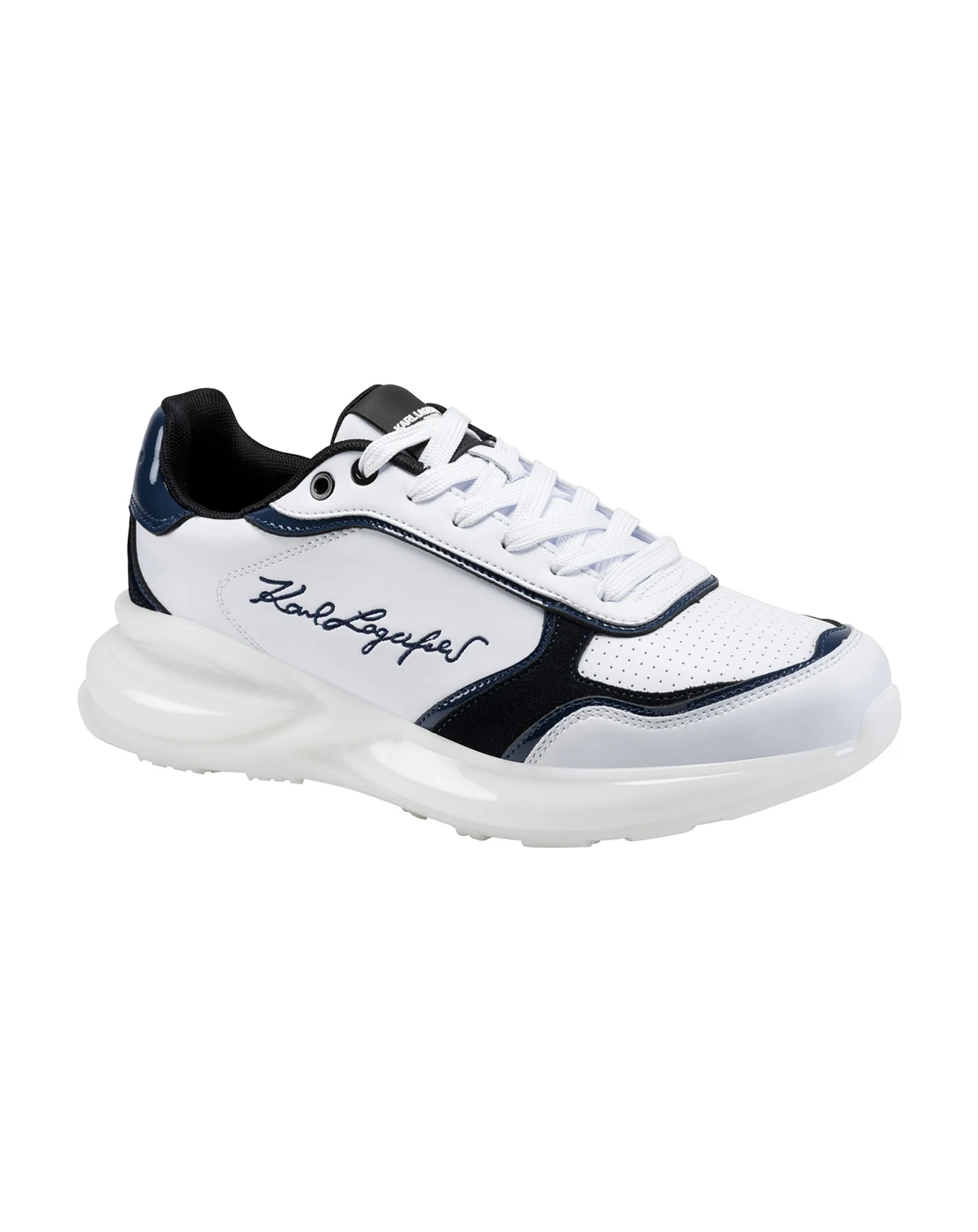 PARIS Men's Side Logo Embroidered Runner Gaetan Sneakers