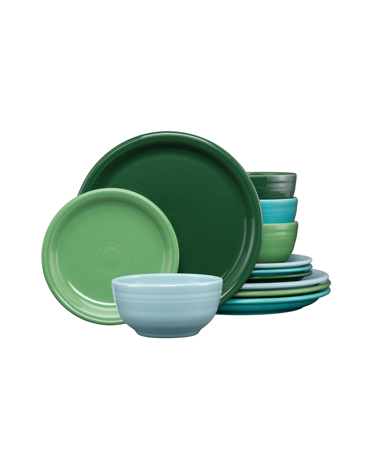 Aegean Bistro Coupe 12 Pc. Dinnerware Set, Service For 4