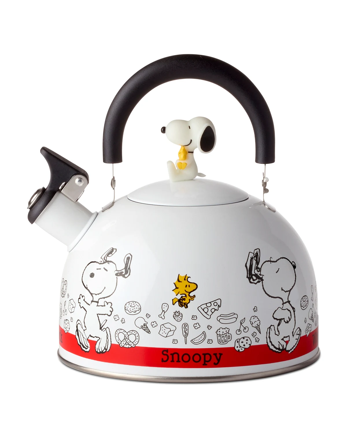 Chef Snoopy Enamelware Tea Kettle
