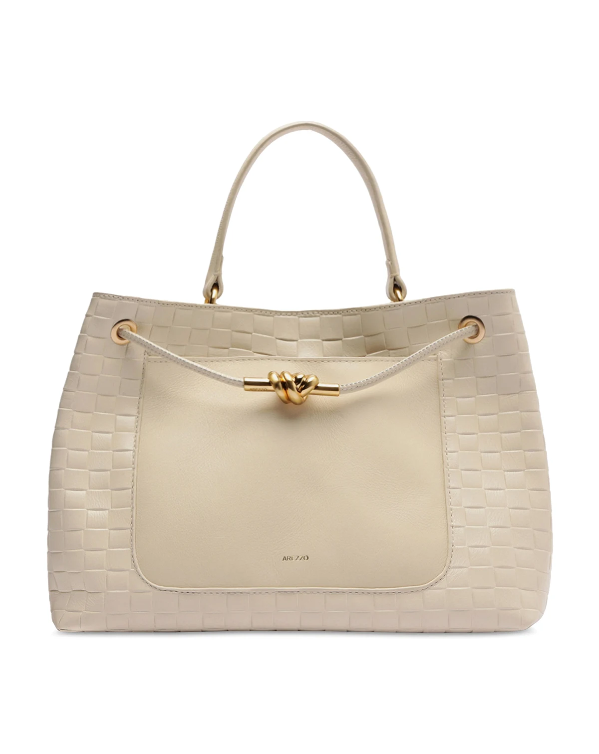 Delphine Small Leather Shopping Bag