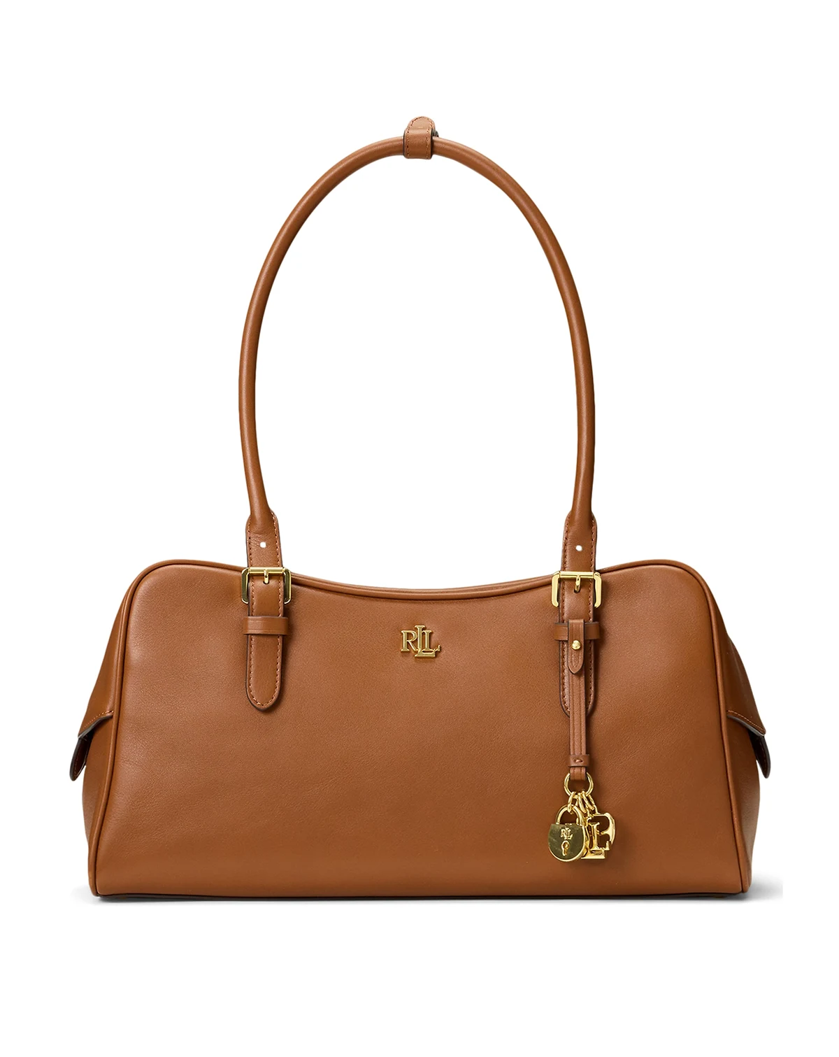 Leather Large Marcy Zip Slim Shoulder Bag