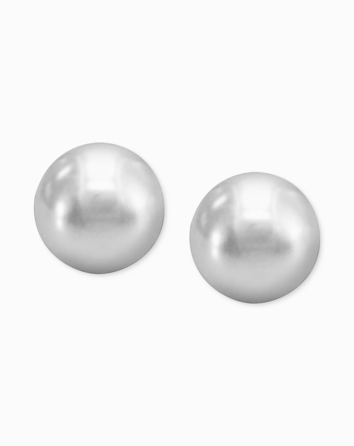 Pearl Earrings, 14k Gold Cultured Freshwater Pearl Stud Earrings (9mm)