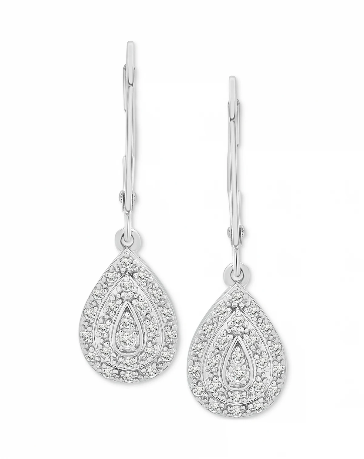 Bonus Offer: Diamond Teardrop Cluster Drop Earrings with qualifying $25 purchase! (Orig. $300 Value) Available in Bag with qualifying purchase