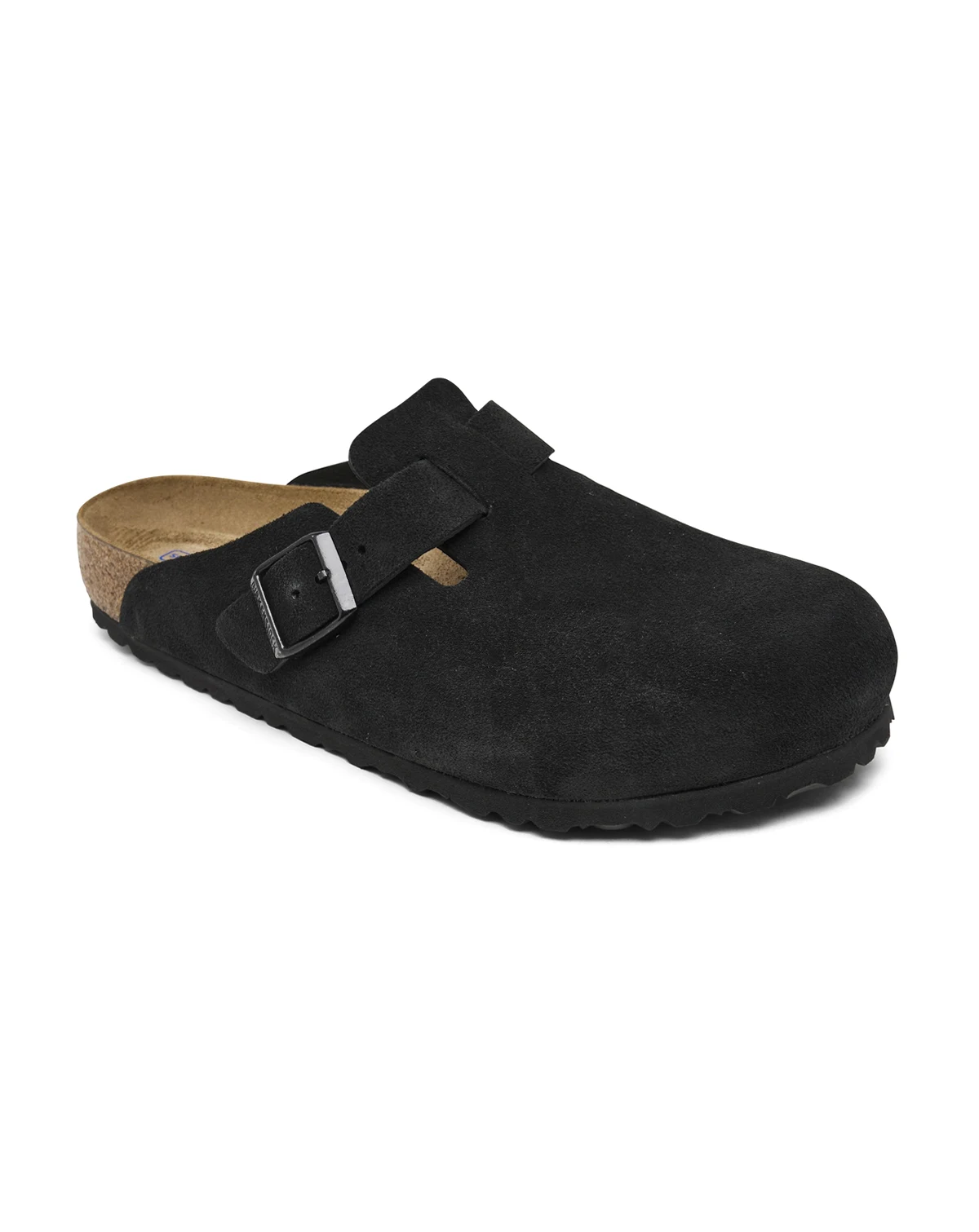Men's Boston Soft Footbed Suede Leather Clogs from Finish Line