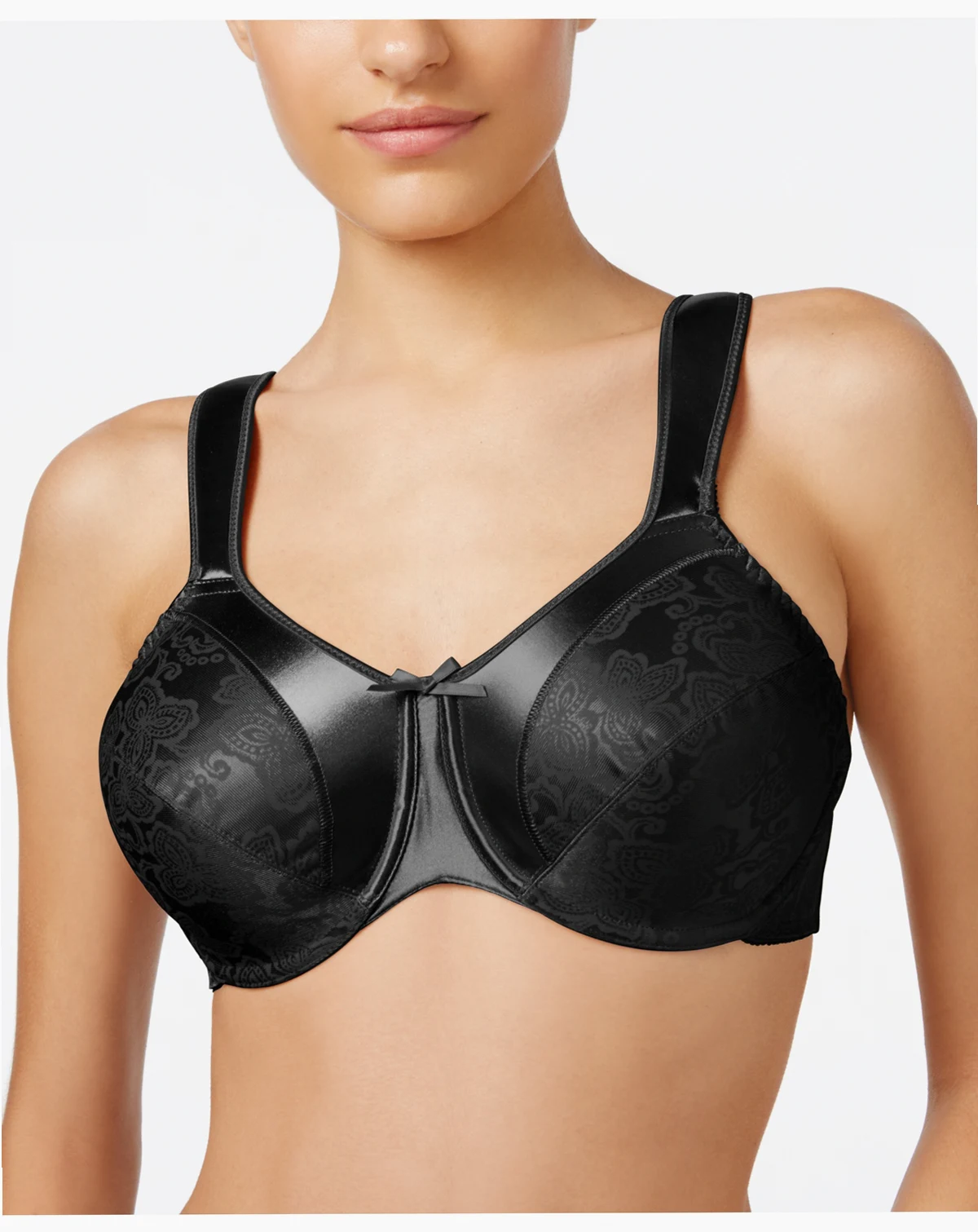 Minimizer Satin Tracings Comfort Strap Underwire Bra 3562