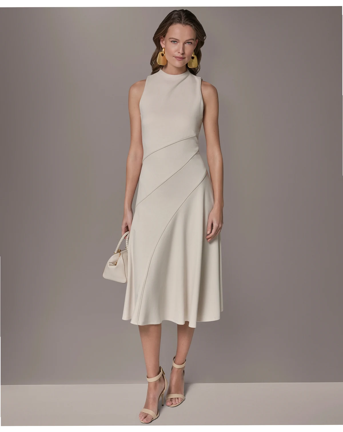 Women's Mock Neck Dress