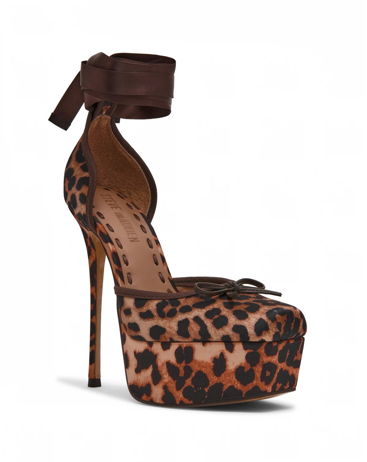 Women's Listen Lace-Up High-Heel Ballet Platform Pumps