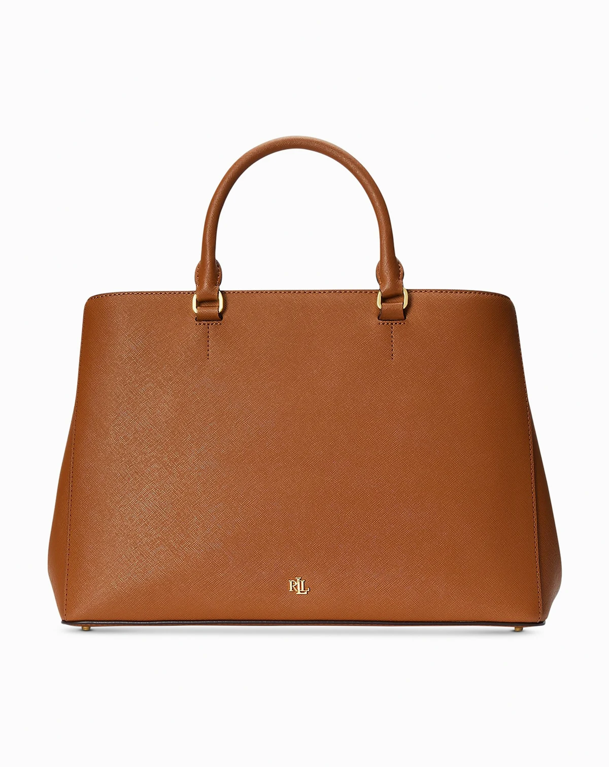 Hanna Large Crosshatch Leather Satchel Bag