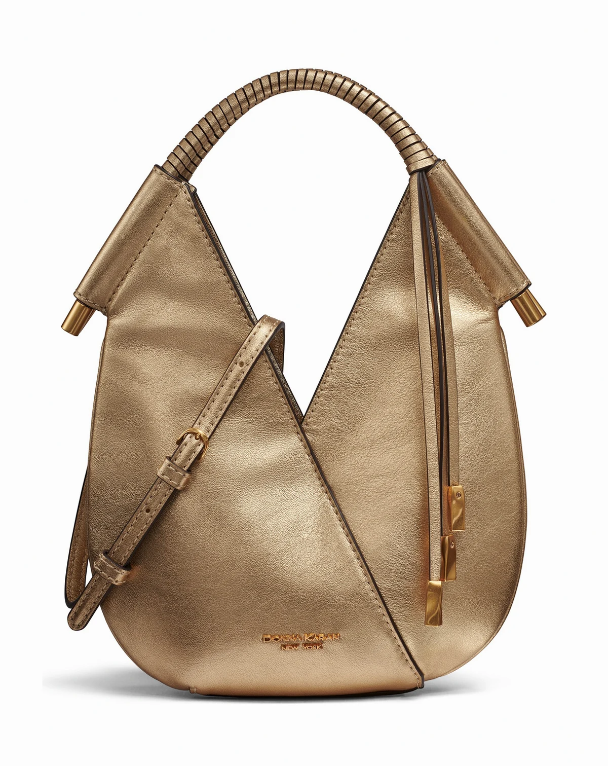 Metallic Micro Crossbody Bag