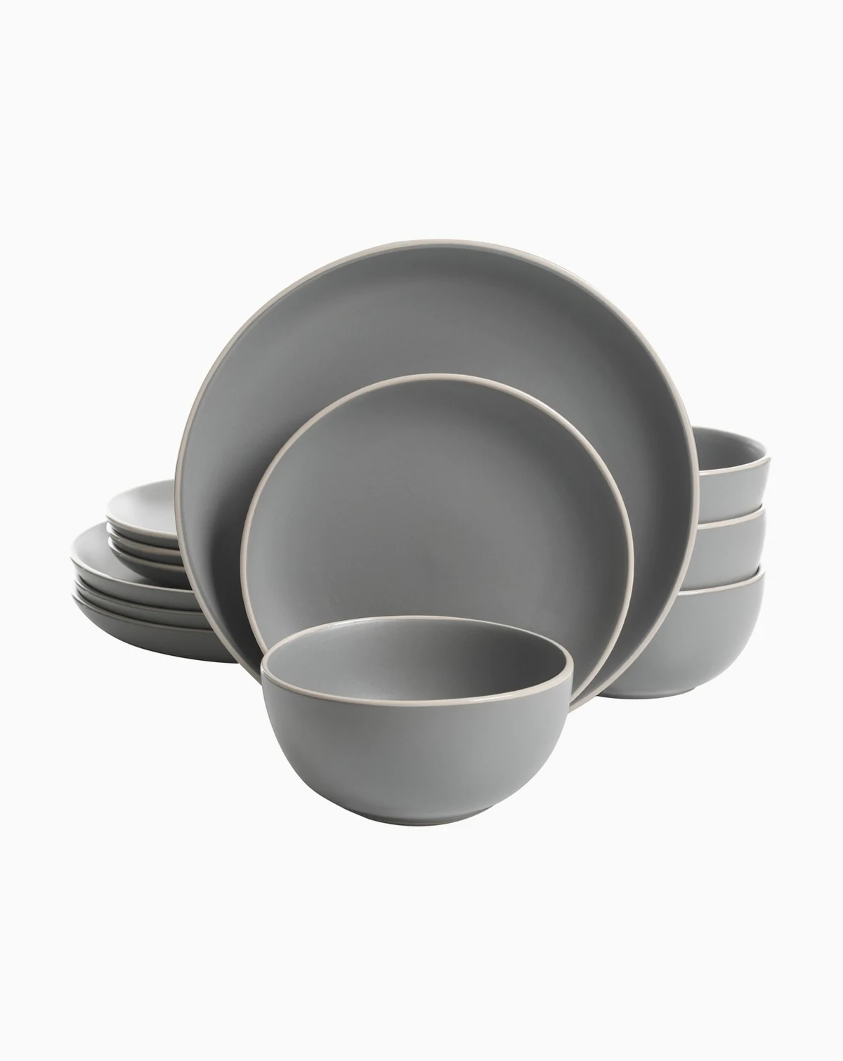 Home Rockaway 12-Piece Dinnerware Set, Service for 4