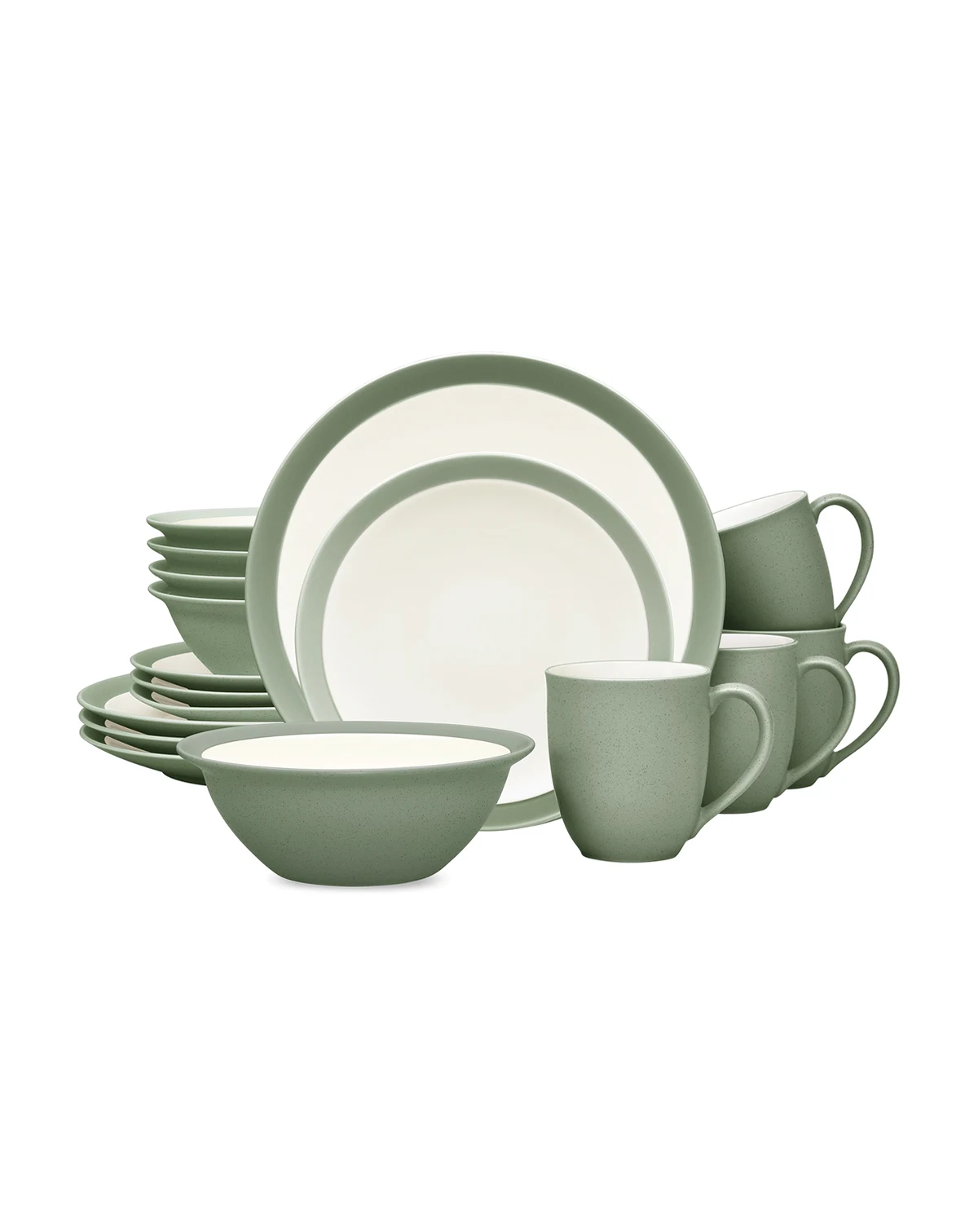 Colorwave Curve 16 Pc. Dinnerware Set, Service for 4