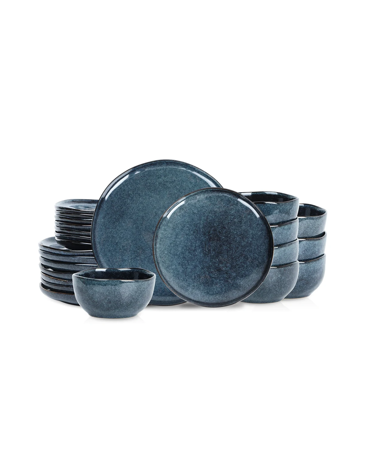 Mirella 24 Pc. Dinnerware Set, Service for 8