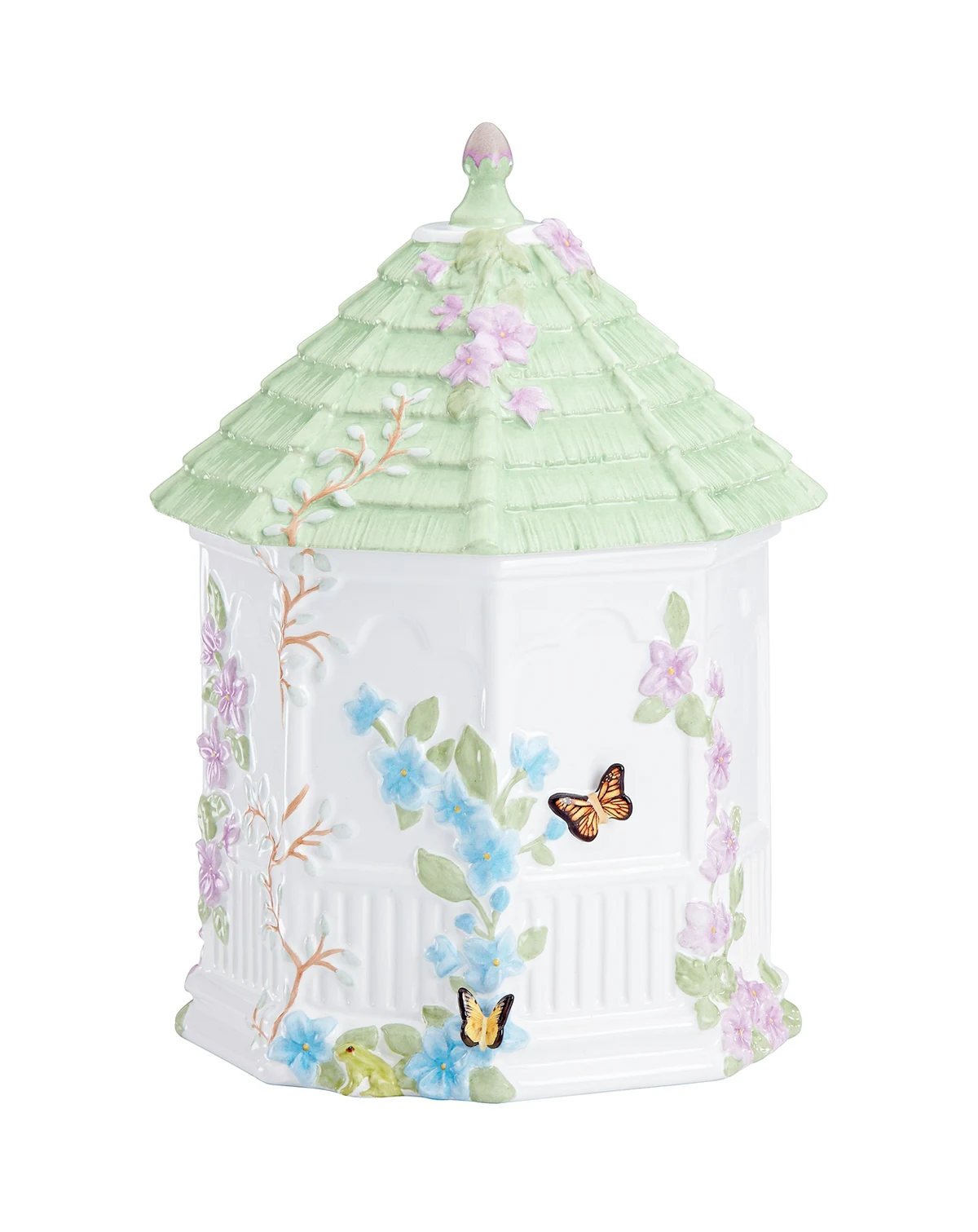Butterfly Meadow Figural Gazebo Cookie Jar